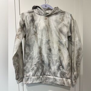 New Youth XS Size Gray Camouflage Hoodie Sweater